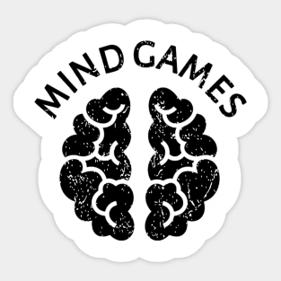 Mind Games Sticker